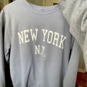 brandy melville new york crew neck